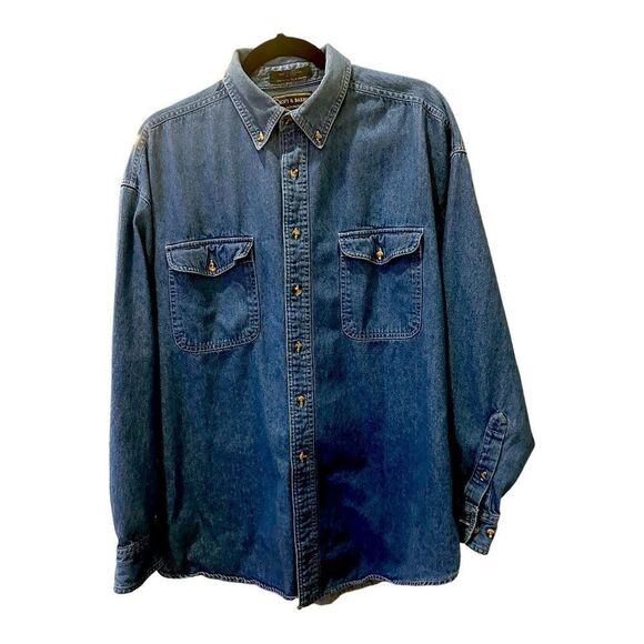 croft & barrow Other - Croft & Barrow denim shirt Men’s EUC great condition high quality